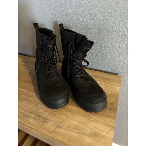 UGG THE UGG LUG CANVAS WATERPROOF SNEAKER BOOTS SIZE 8 - Picture 2 of 5